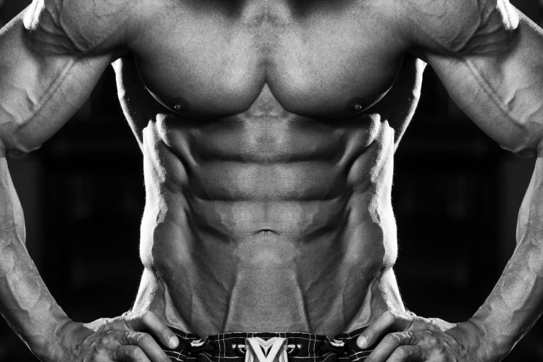 Ripped abs
