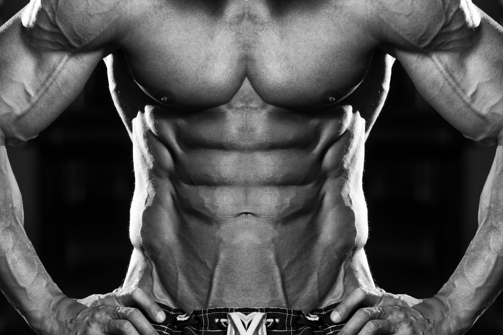 Ripped abs
