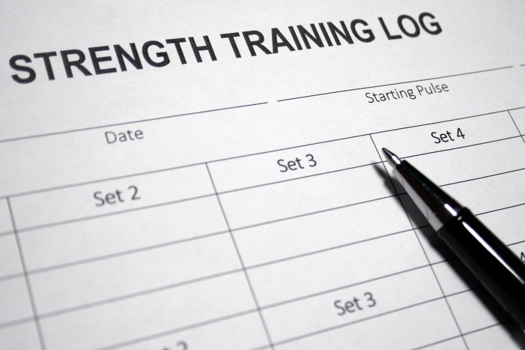 Training log